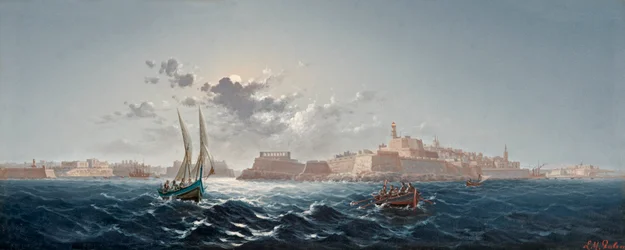St. Elmo, Valletta, Malta - Chiaro di luna